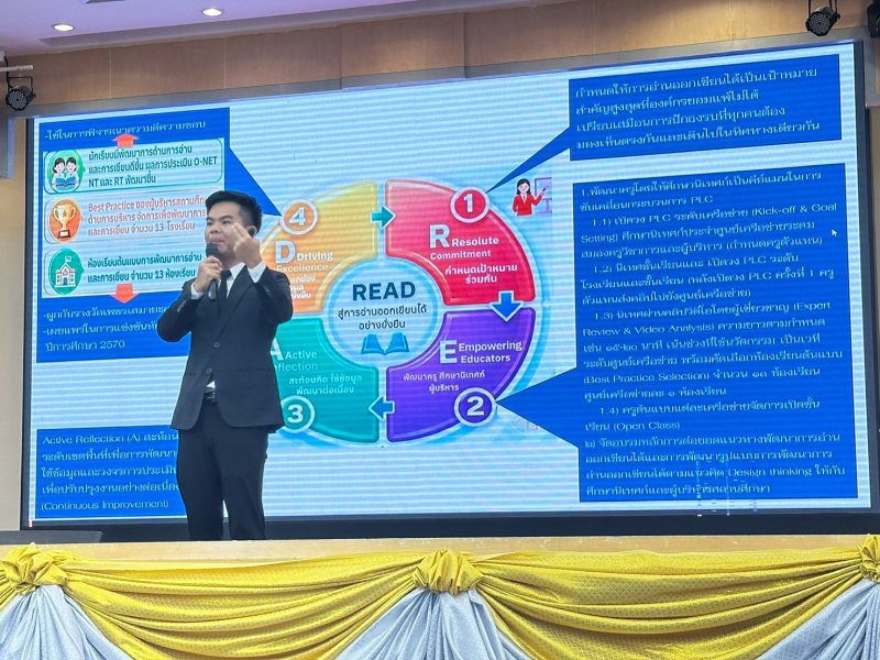 เข้าร่วมการประชุมก่อนเปิดภาคเรียนที่ 2 ปีการศึกษา 2569 จัดโดยสำนักงานเขตพื้นที่การศึกษาประถมศึกษายะลา เขต 1 ณ มหาวิทยาลัยราชภัฏยะลา